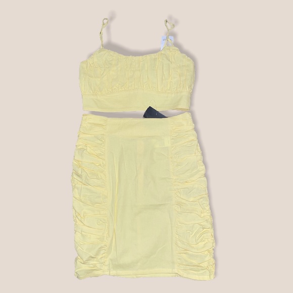 Shein SBetro ruched cami top & bodycon skirt set - Picture 7 of 13